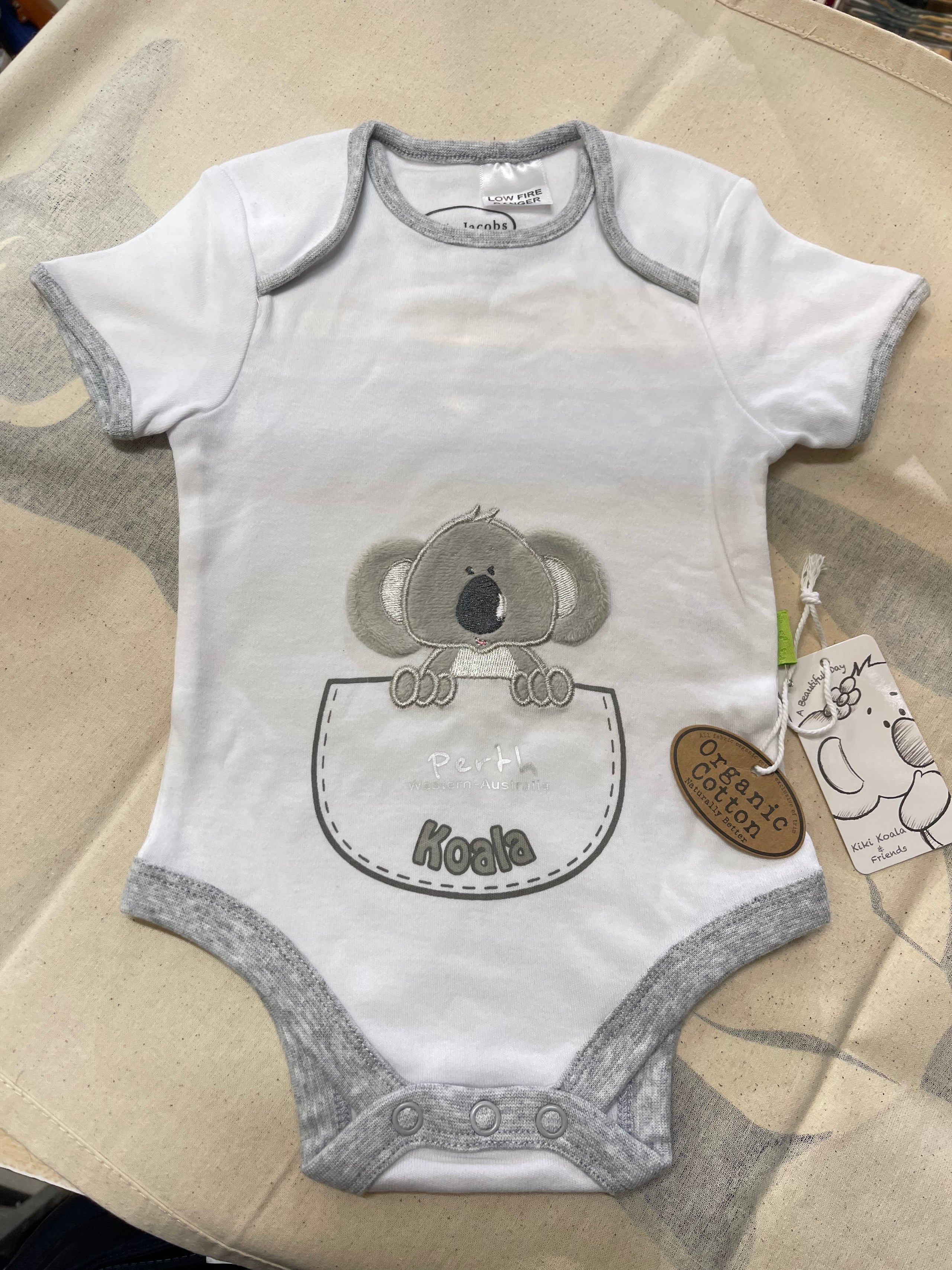 3D Koala baby body suit Austrlia babysuit